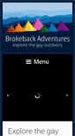 Mobile Screenshot of brokebackadventures.com